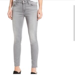 7 for all mankind the skinny jeans gray skinny jeans size 26 B(air)